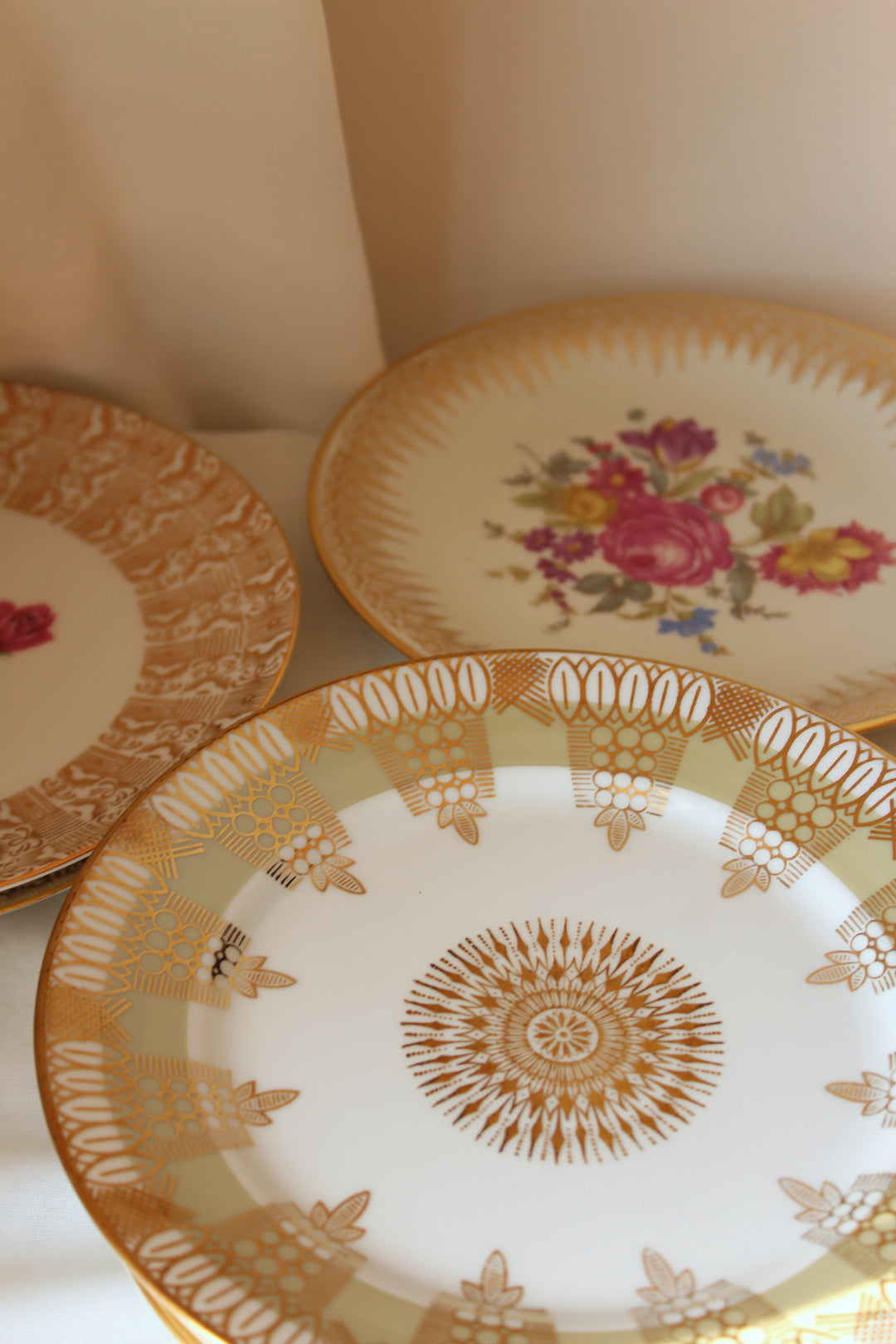 Plates (7 pcs) Bavaria Ivory