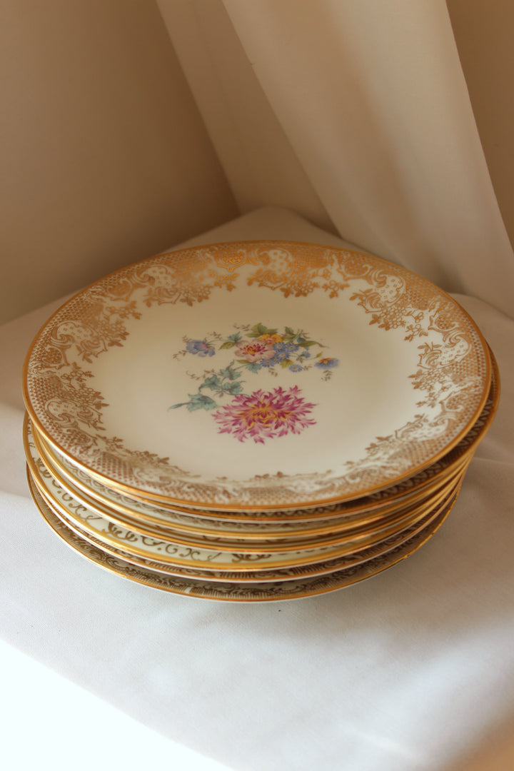 Plates (7 pcs) Bavaria Ivory