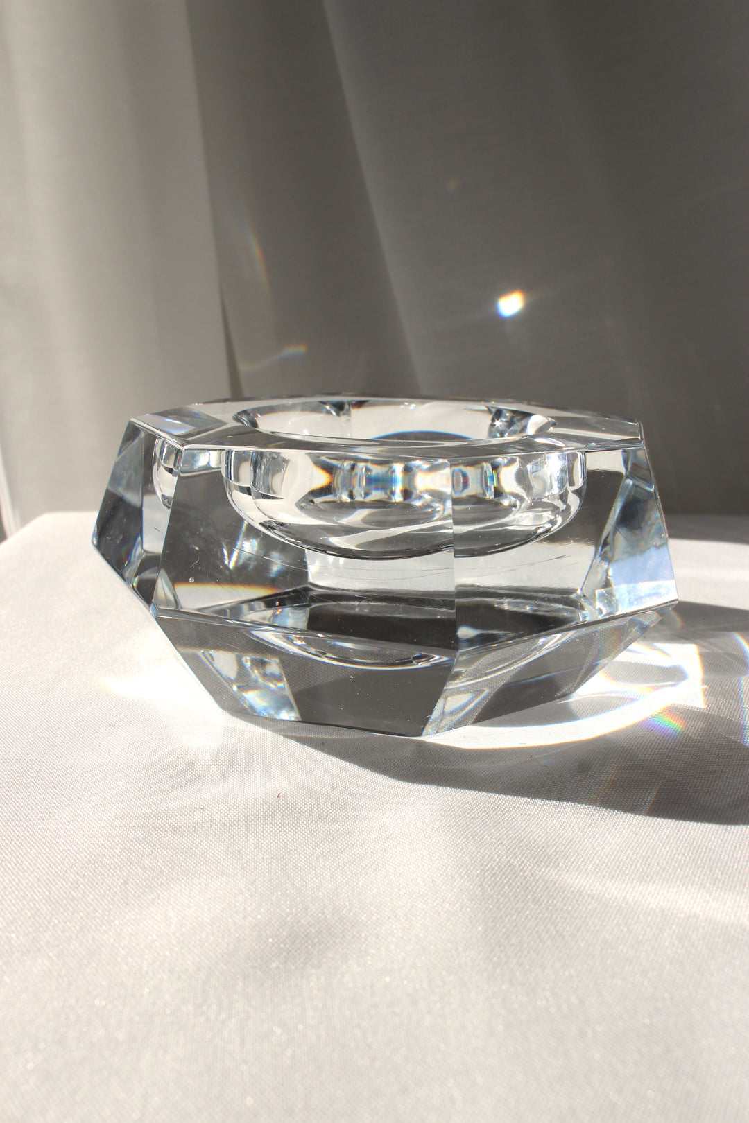 Holmegaard - 'Marquise' crystal bowl