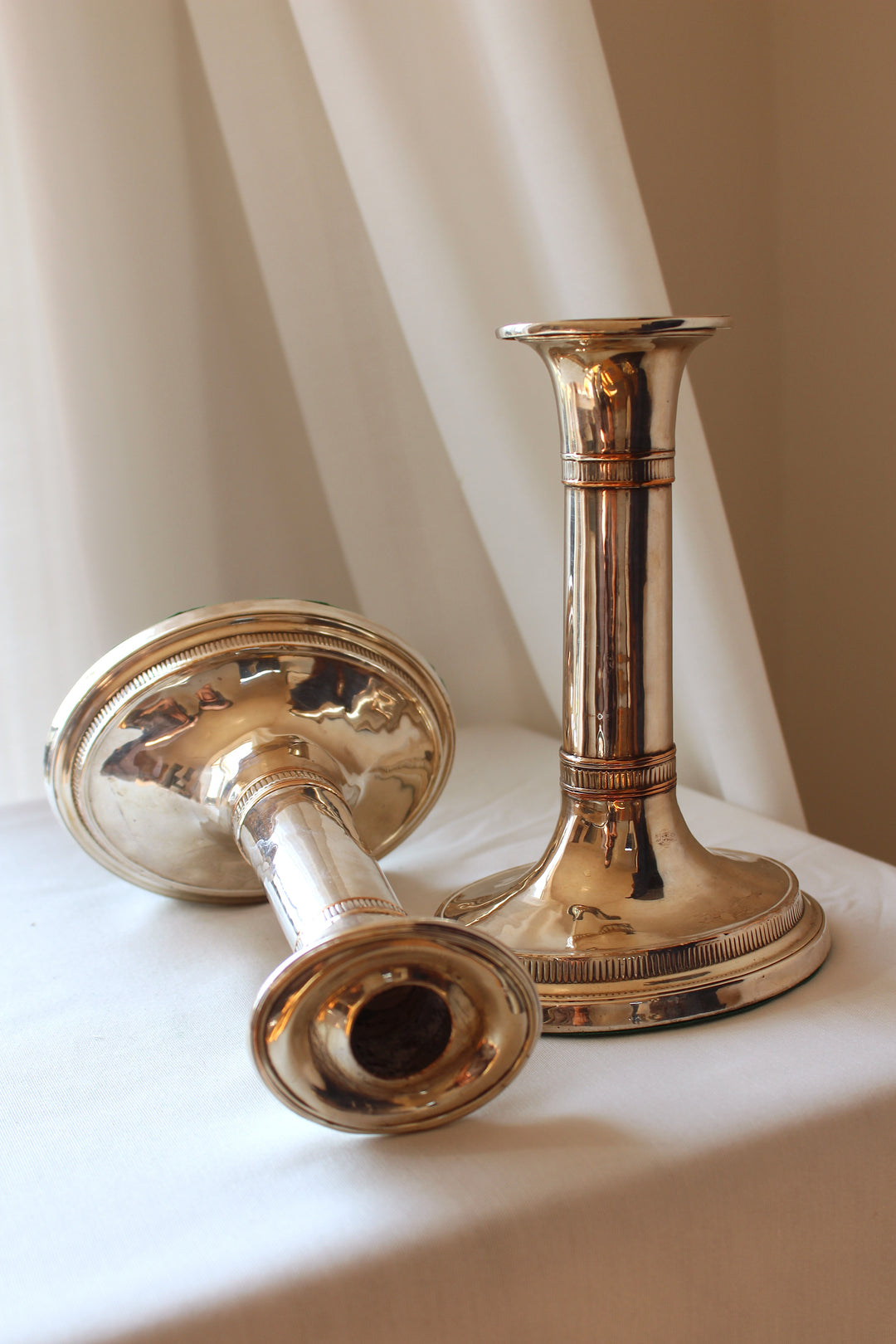 Silver candlestick?