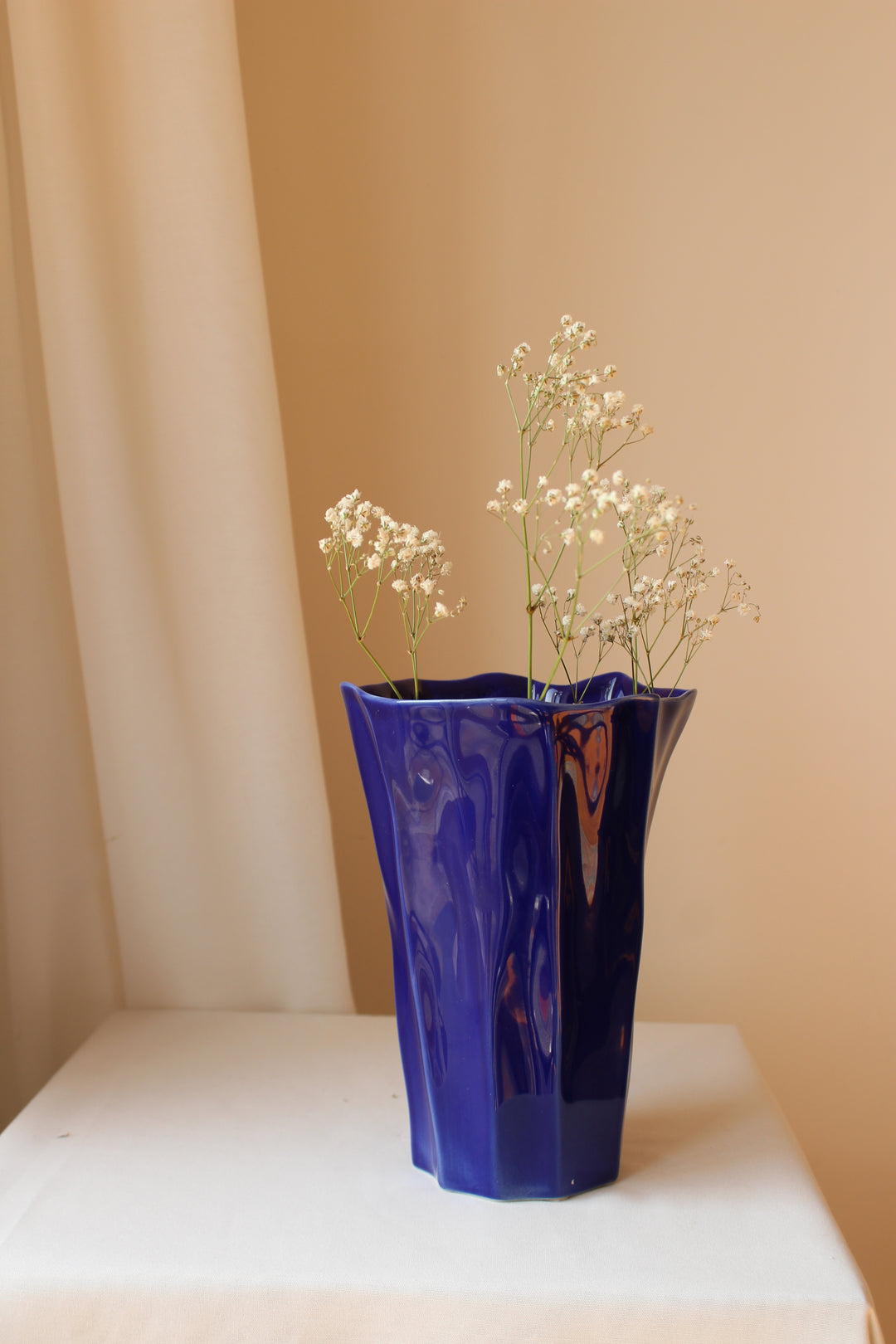 Ole Kortzau Vase, Blue
