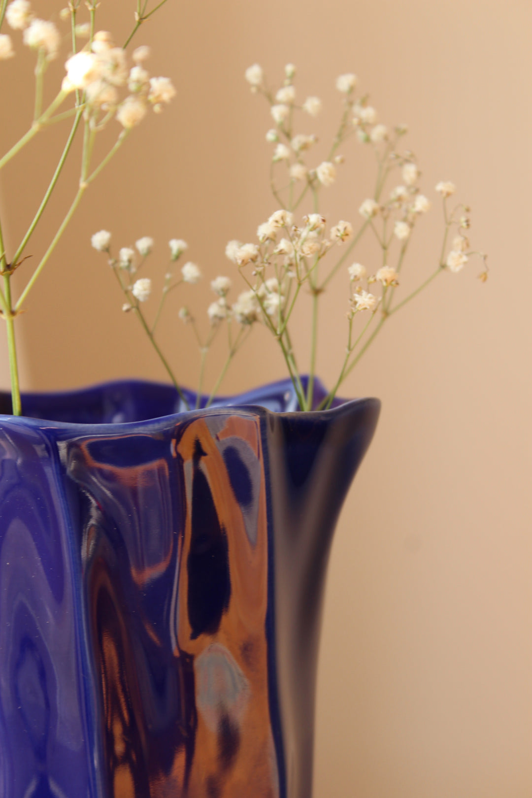 Ole Kortzau Vase, Blue