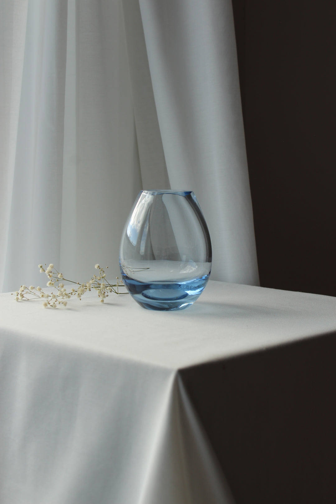 Holmegaard - 'HELLAS' vase, Akva