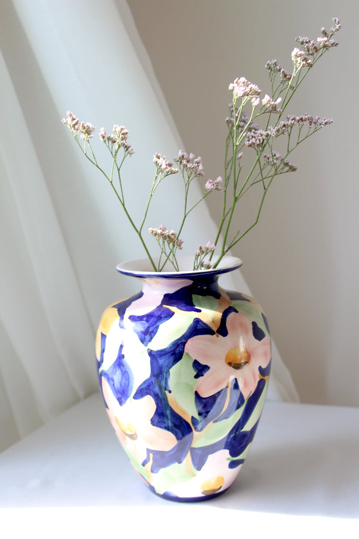 Flos - Håndmalet vase