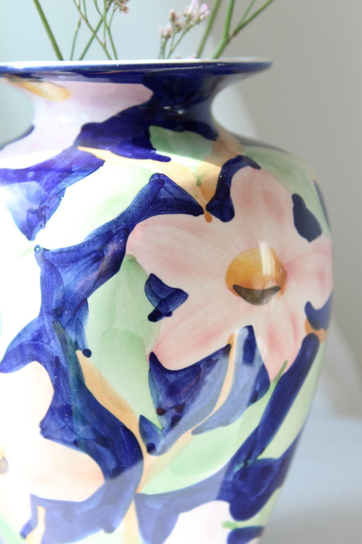 Flos - Håndmalet vase