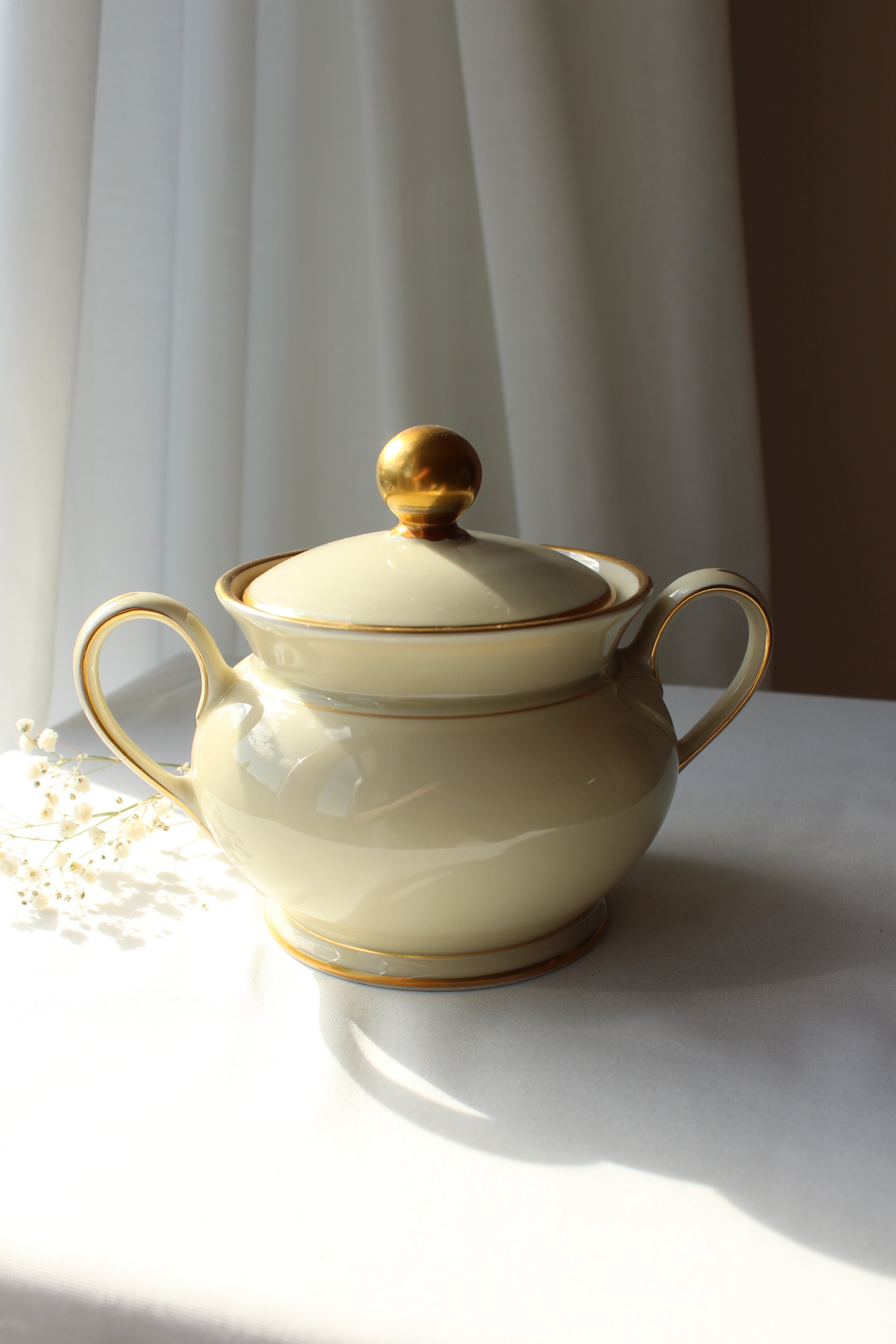 Kjøbenhavns Porcellains maleri - Sukkerskål – ByMonica