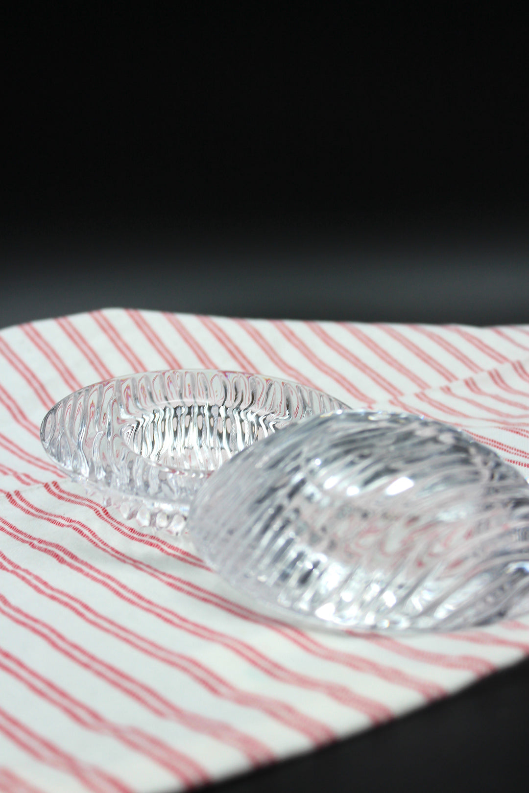 (NB)Holmegaard  - 'Water' Fyrfadsstage