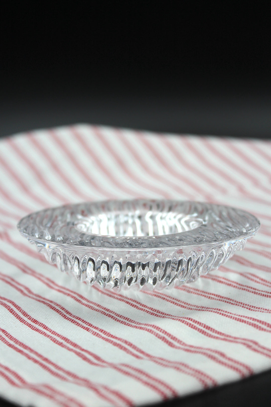 (NB)Holmegaard  - 'Water' Fyrfadsstage