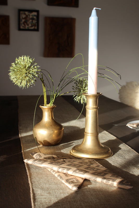 Brass candlestick