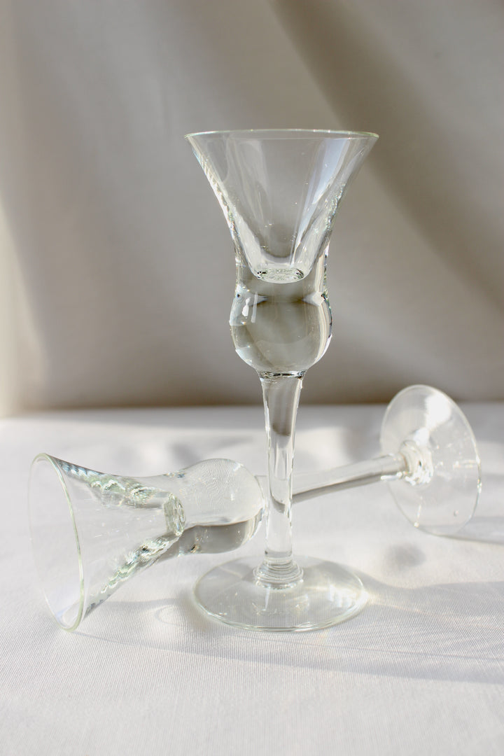 (P) Holmegaard – Schnapsglas „Klokke“.