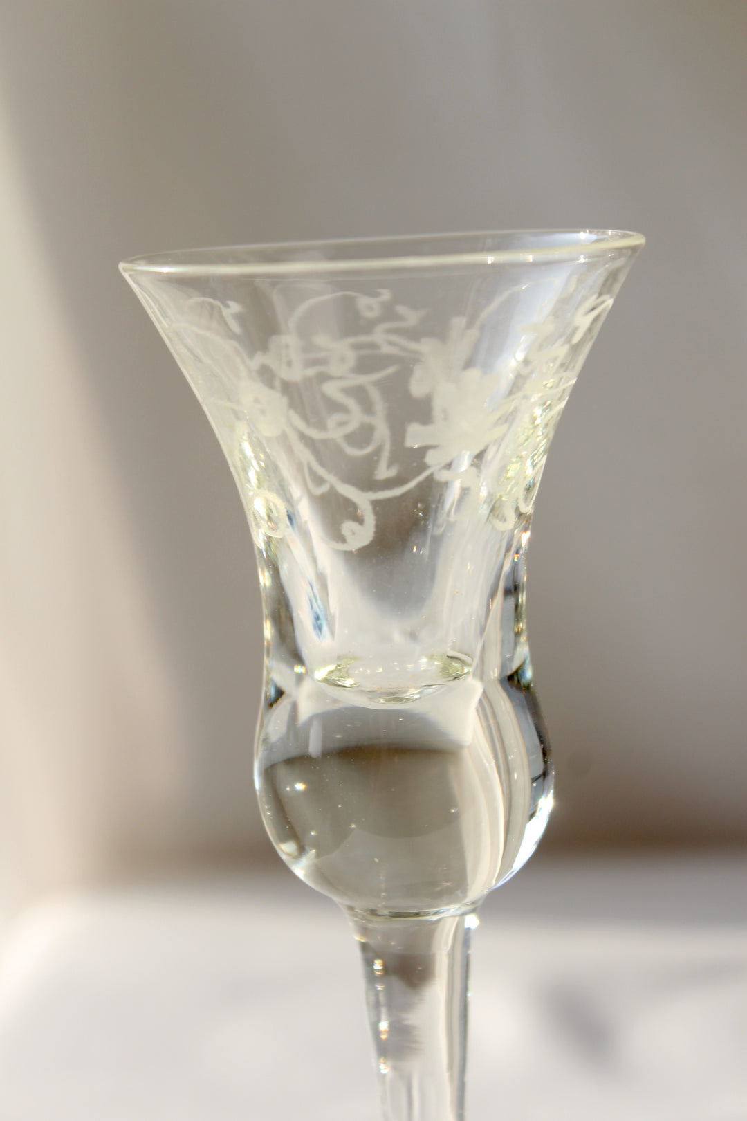 (P) Holmegaard – Schnapsglas „Klokke“.