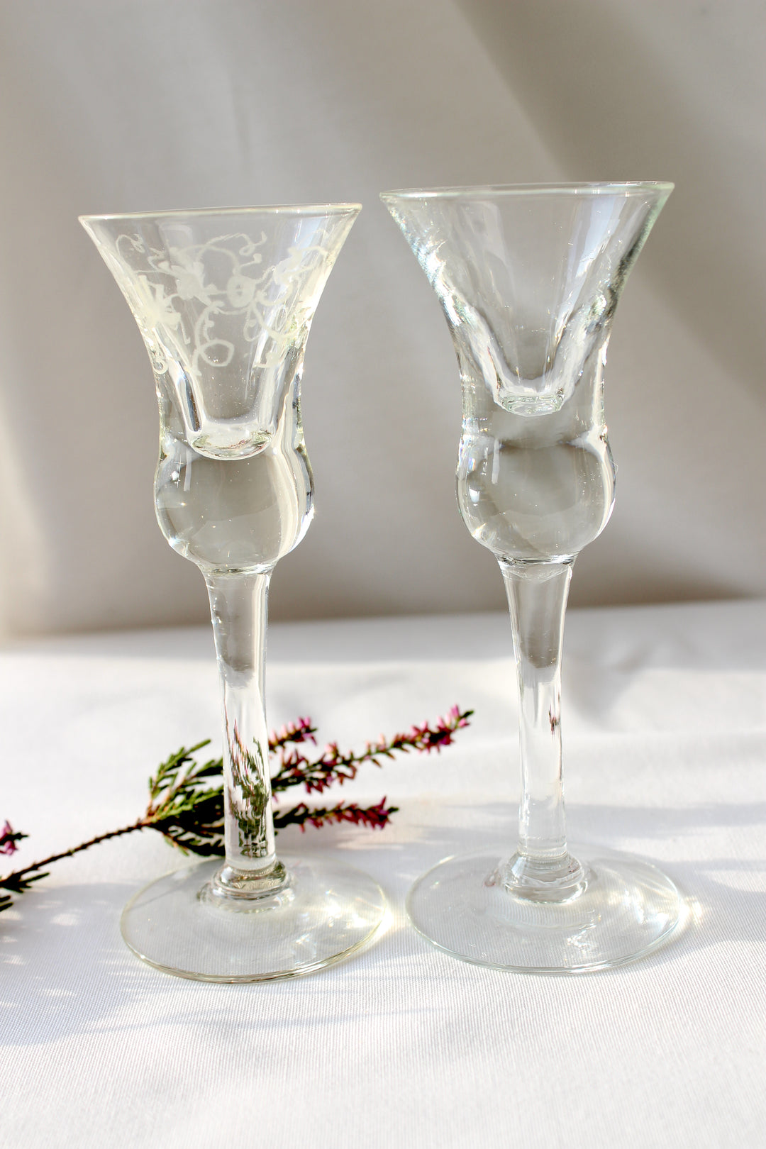 (P) Holmegaard – Schnapsglas „Klokke“.