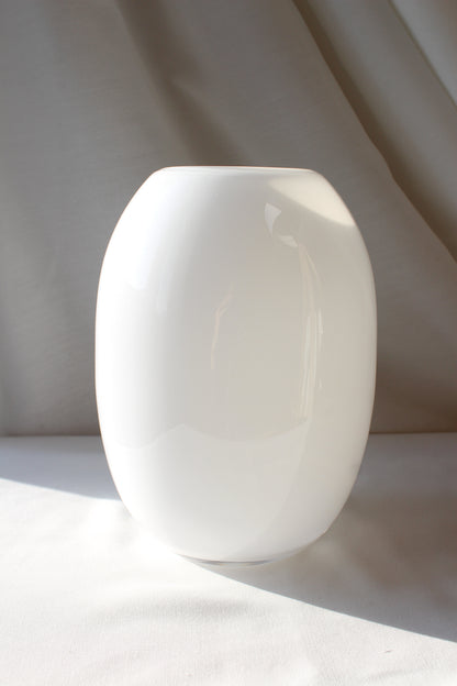 Piet Hein - SUPER Vase, hvid, 20 cm.