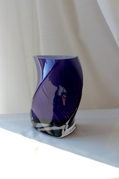 Piet Hein - 'Twister' vase, 16 cm.