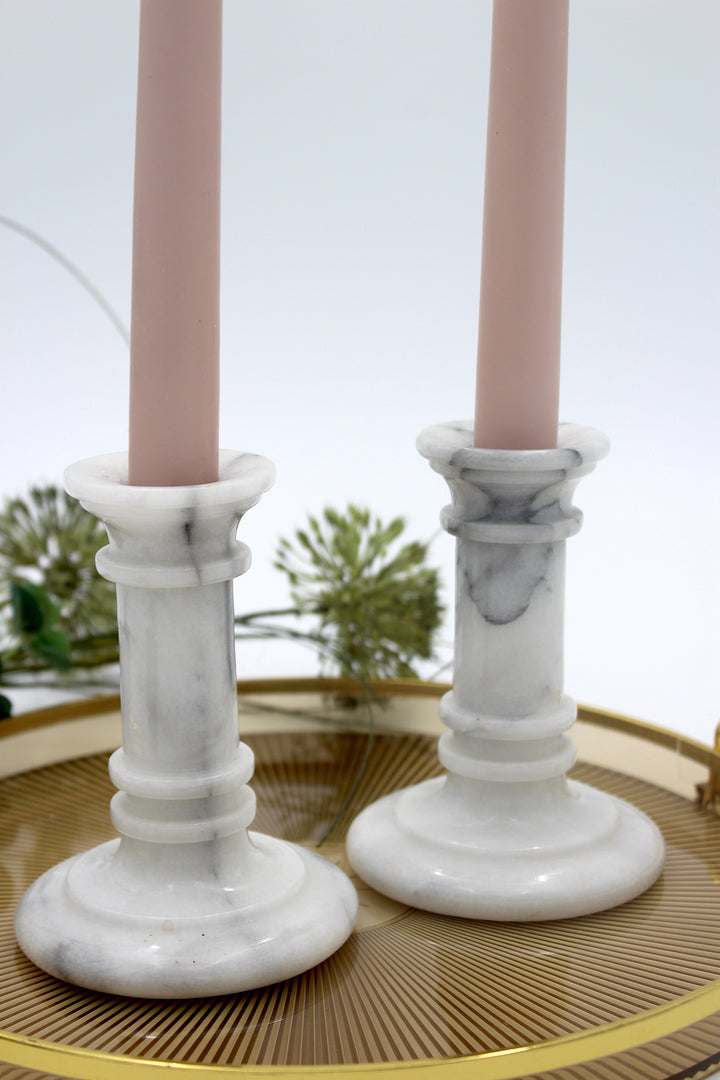 Vintage - Marmor lysestage