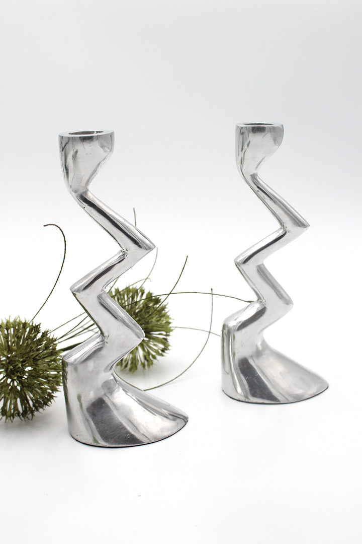 Matthew Hilton - Zig Zag lysestage, 2 stk.