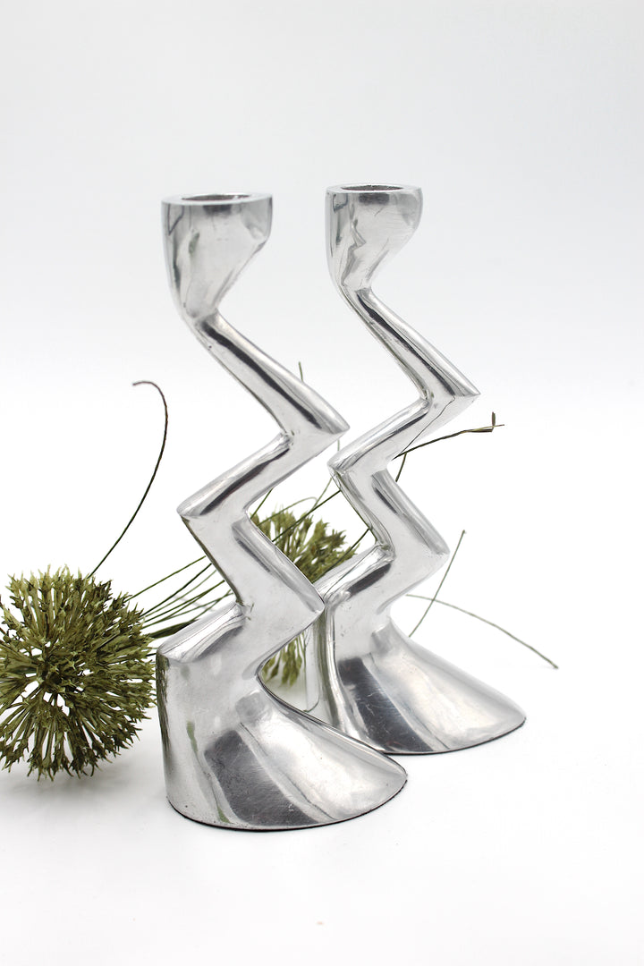Matthew Hilton - Zig Zag lysestage, 2 stk.