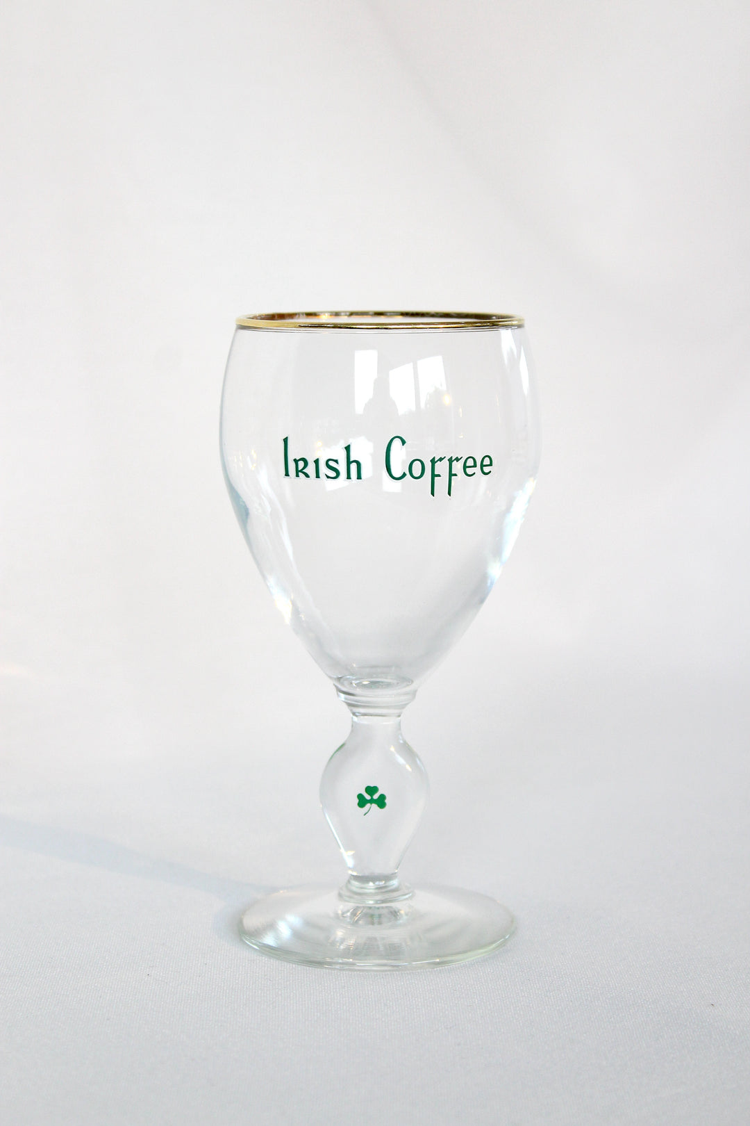 Vintage - 'Irish coffee' med guldkant