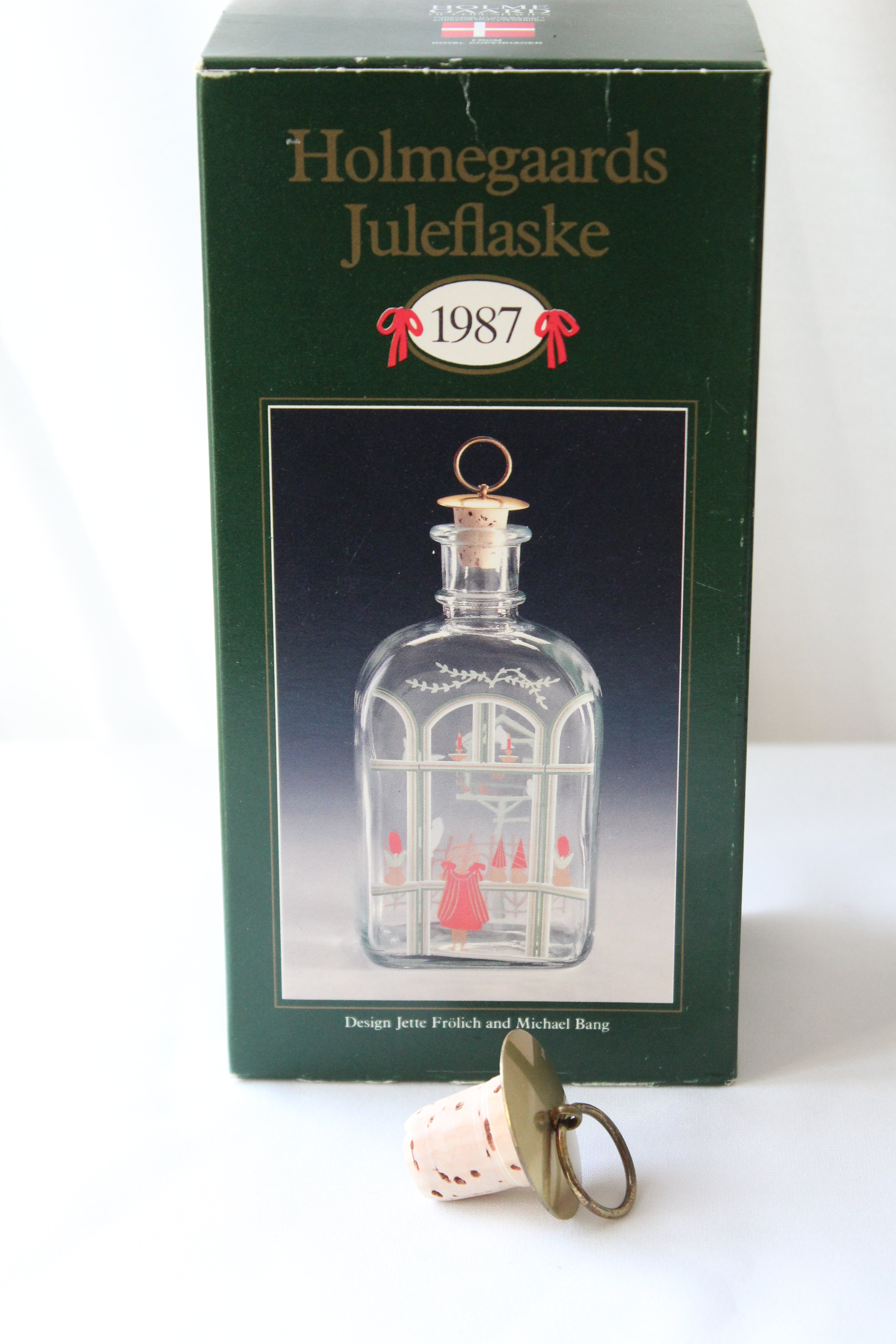 保存容器・ケース Holmegaard's Christmas Bottle 1987.89 90 保存容器・ケース Holmegaard's Christmas Bottle 1987.89 90