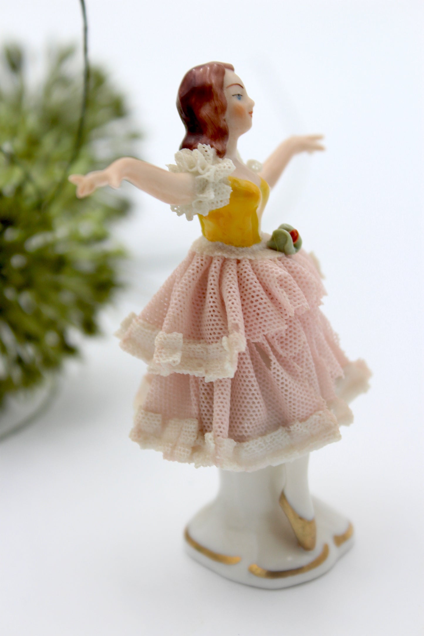 Retro ballerina figur