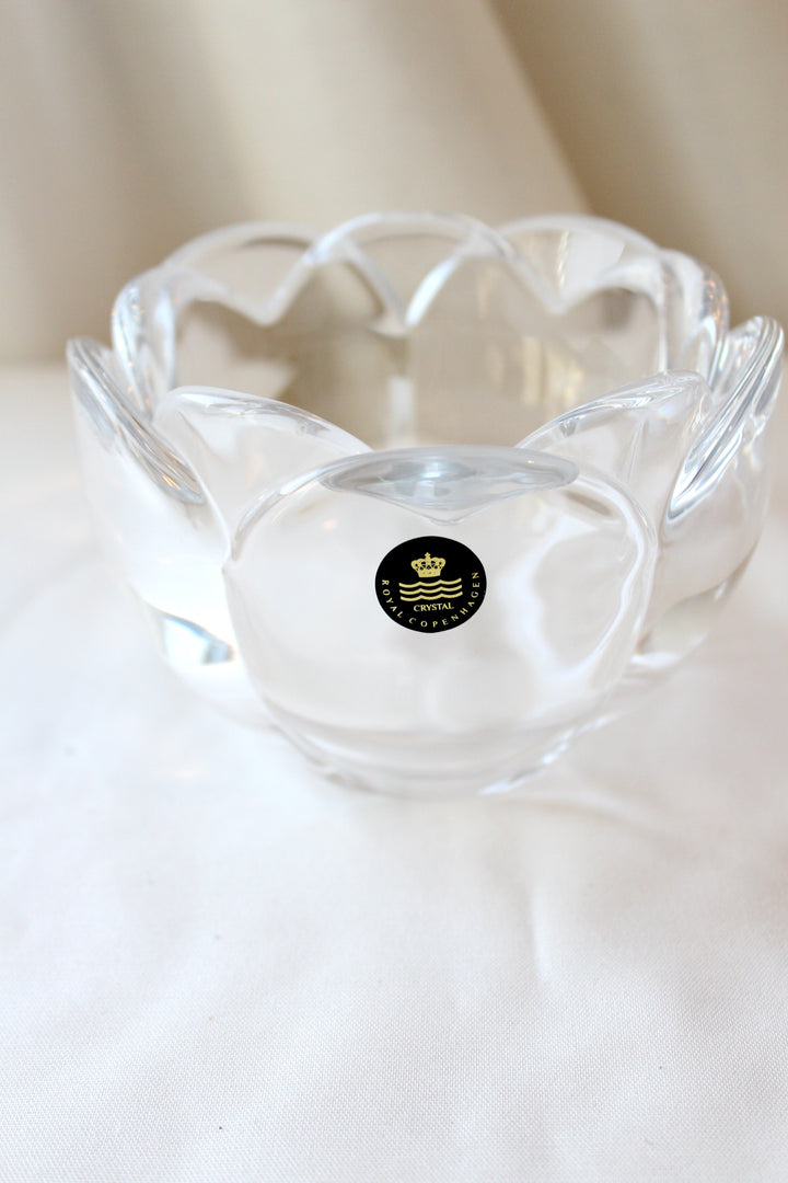 Royal Copenhagen - 'Lotus' lysestage