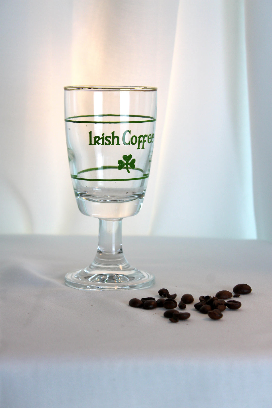 Irish Coffee glas med guldkant