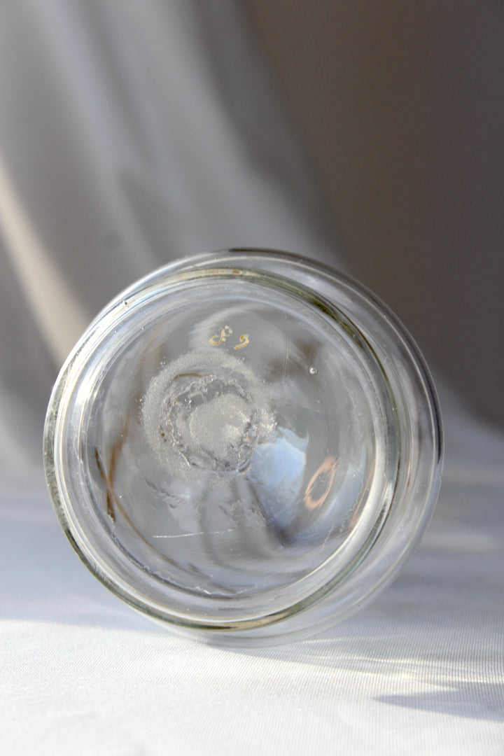 Elegant vintage vin- eller spirituskaraffel