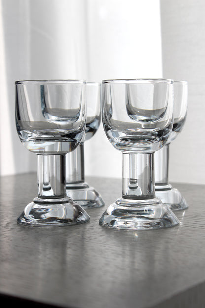 Holmegaard - Railway glasses, schnapps