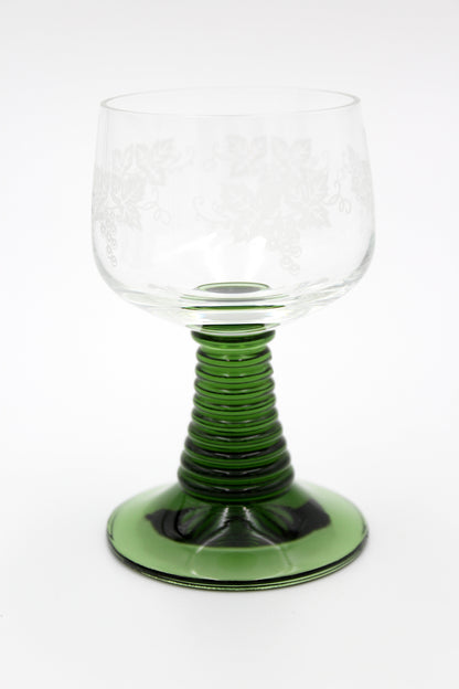 Römerglas, grün