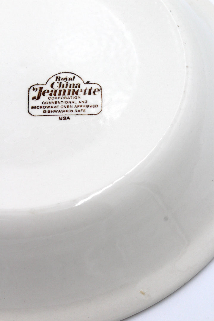 Vintage Royal  China Jeannette - Cherry pie fad