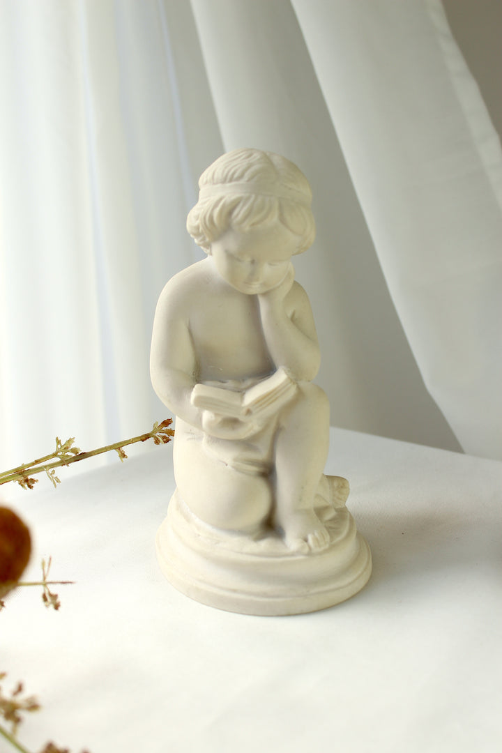 Vintage - 'Bisquit' figurer, 2 stk.