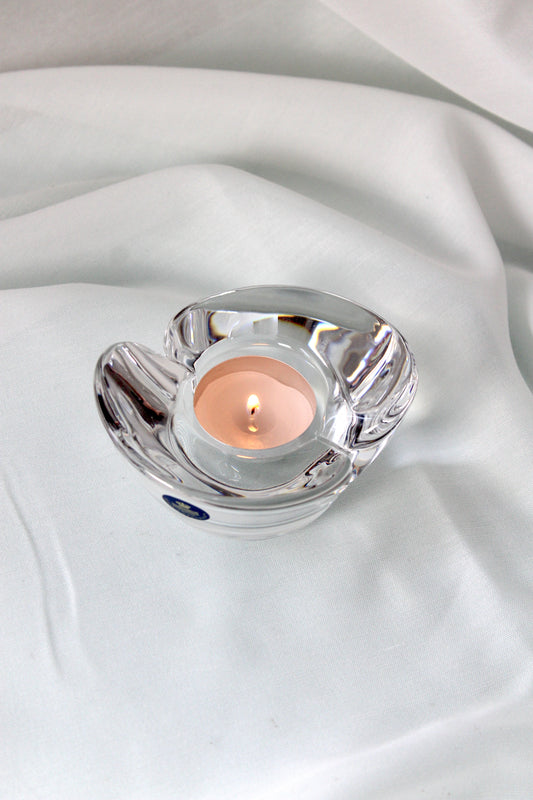 Royal Copenhagen - Candle holder, Duo round oval