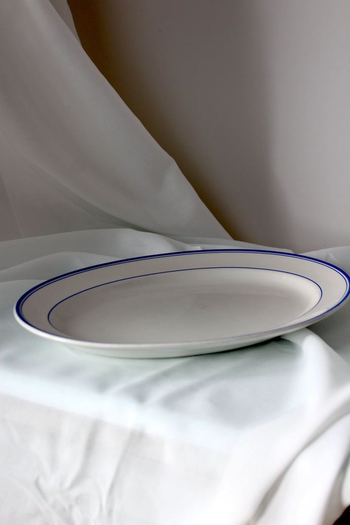 Villeroy &amp; Boch - Dish, blue rim