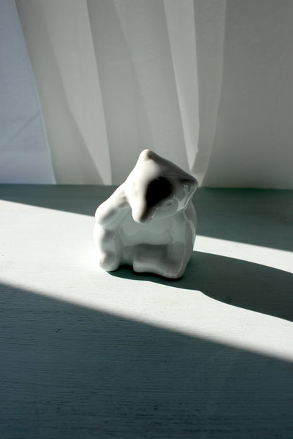 Porcelæn - Isbjørnefigurer, 4 stk.