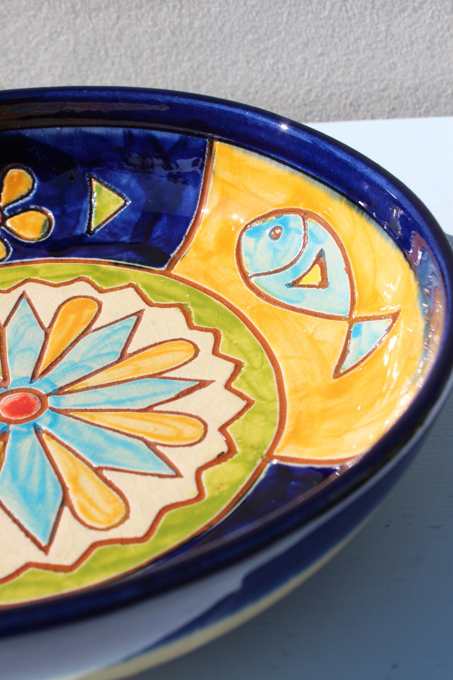 Maiolica - Keramikskål