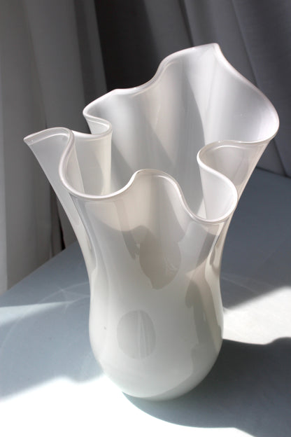 Tulipan Vase, hvid