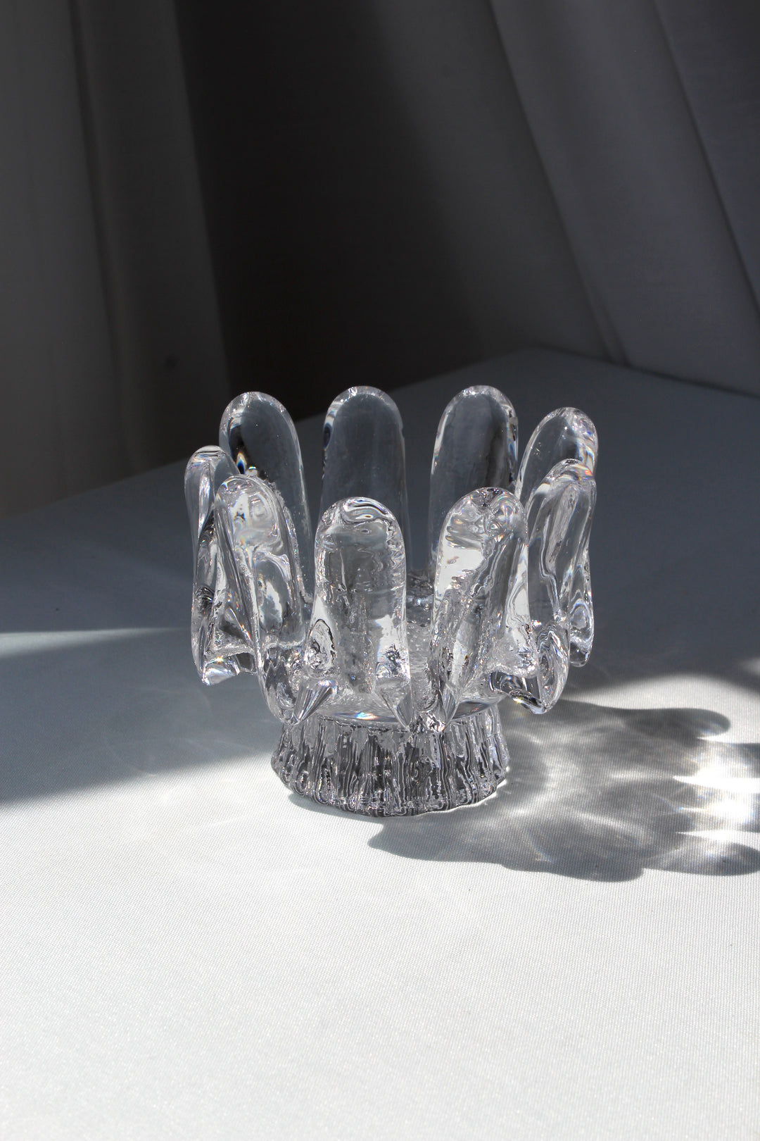 Kosta Boda - 'Sunflower' lysestage