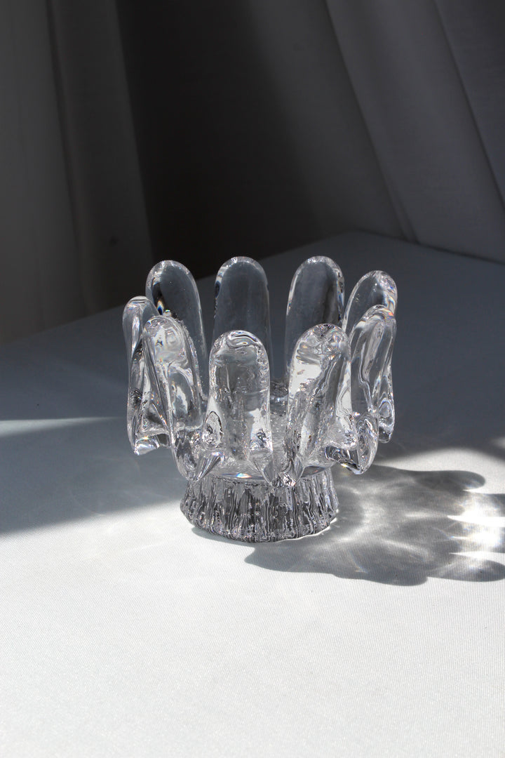 Kosta Boda - 'Sunflower' lysestage