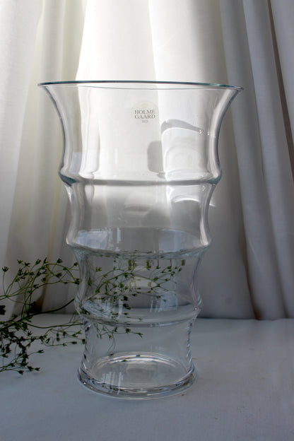 Holmegaard - 'Karen Blixen' vase, Klar Glas