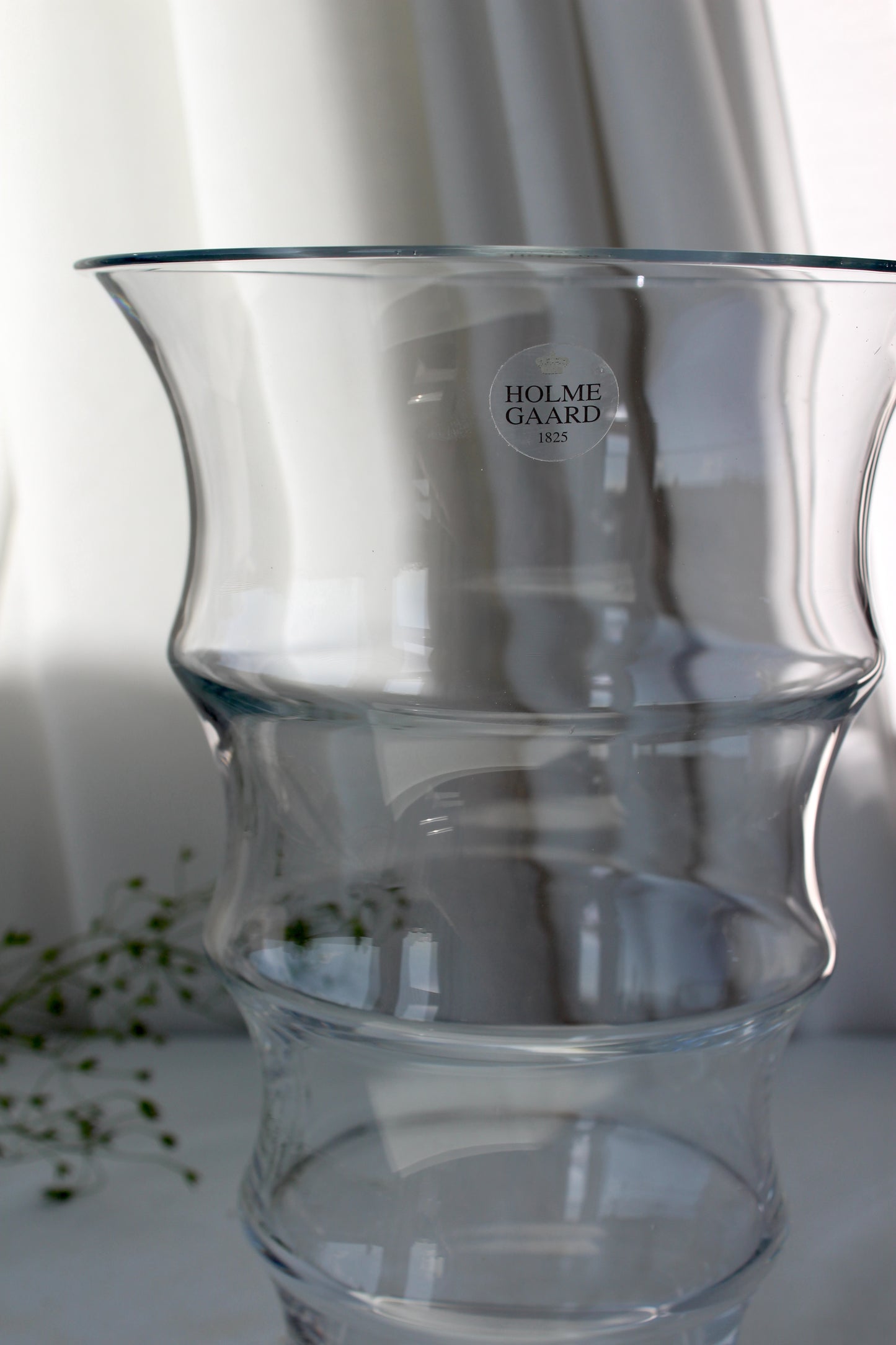 Holmegaard - 'Karen Blixen' vase, Klar Glas