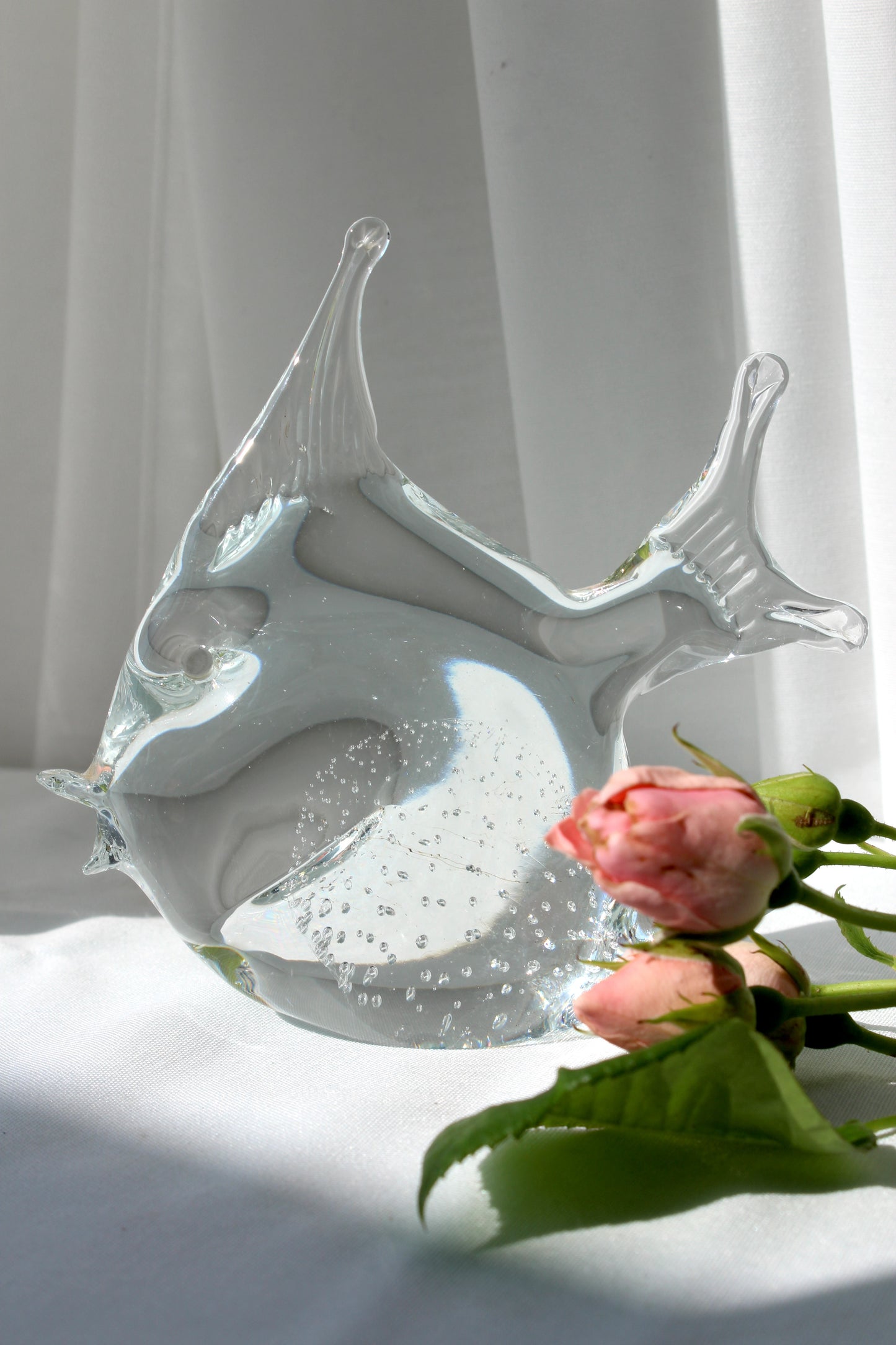 Glass fish, handmade