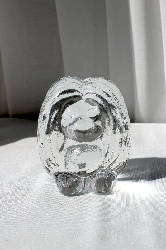 Swedish Bergdala glass troll