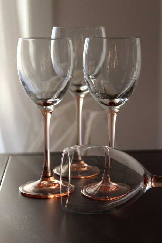 Rose White wine glass, Luminarc
