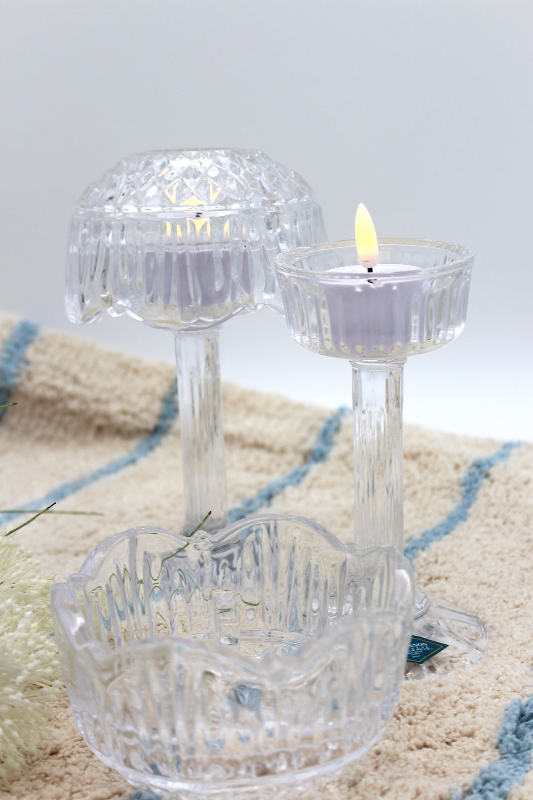 Shannon Crystal - Candle holders, 2 pcs.