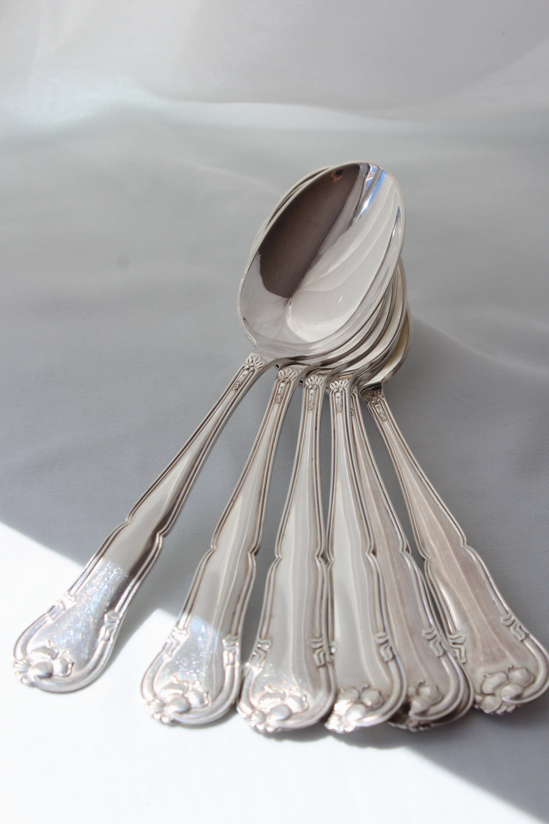 Liselund - Suppeske blank 2-tårnet sølvplet