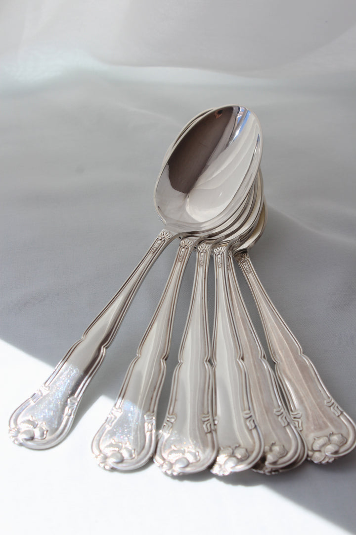 Liselund - Suppeske blank 2-tårnet sølvplet